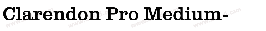 Clarendon Pro Medium字体转换 Clarendon Pro Medium字体转换